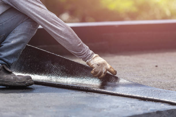 Professional Interior Drainage System technician working in Pentwater, MI